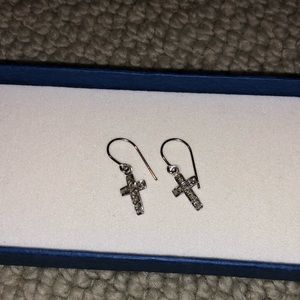 Cross earrings